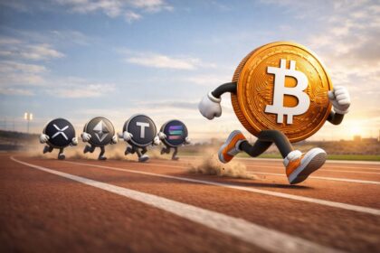 Populairste crypto vandaag: Bitcoin leidt, rest blijft ver achter
