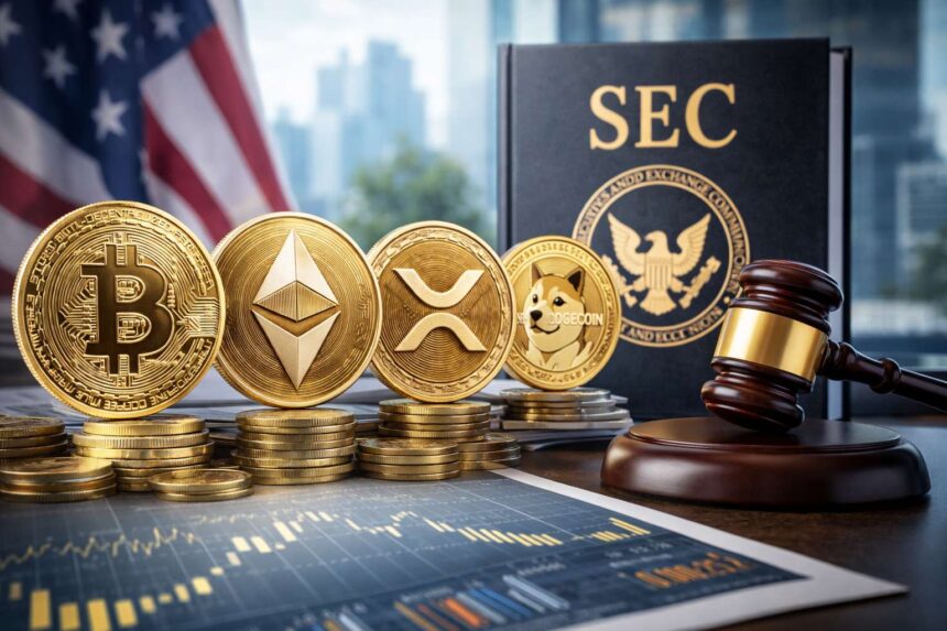 Bitcoin en XRP buiten effectenwet door nieuwe SEC cryptoregels