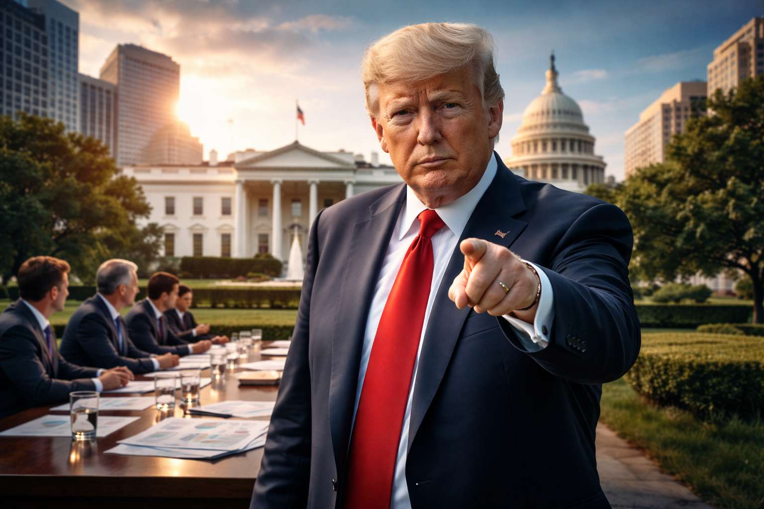 Trump beschuldigt banken van sabotage CLARITY Act