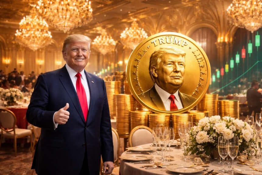 Trump Coin stijgt na aankondiging gala met Donald Trump