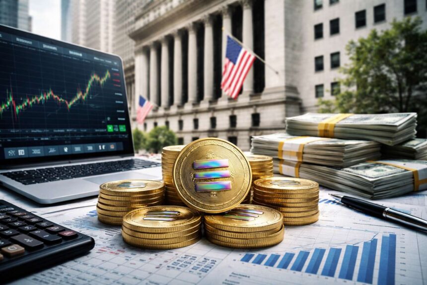 Wall Street steekt $540 miljoen in Solana-ETF’s