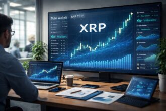 XRP Ledger bereikt record terwijl XRP koers oploopt