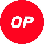 Optimism OP logo